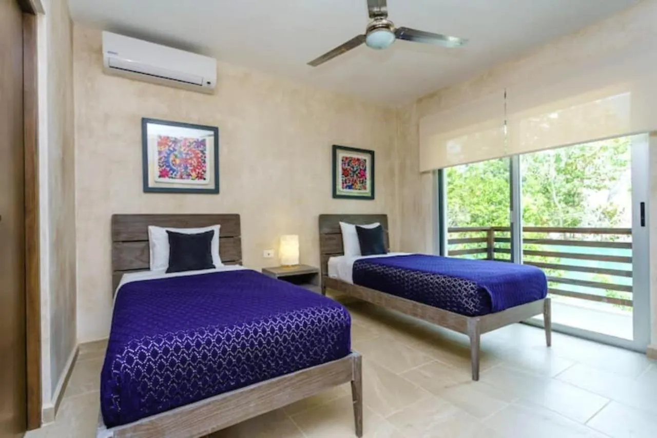 Charming Nature-Inspired Condos With Sultry Surroundings By Stella Rentals Tulum Appartement