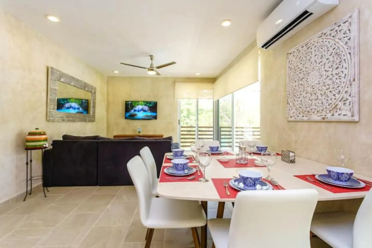 Charming Nature-Inspired Condos With Sultry Surroundings By Stella Rentals Tulum Apartament