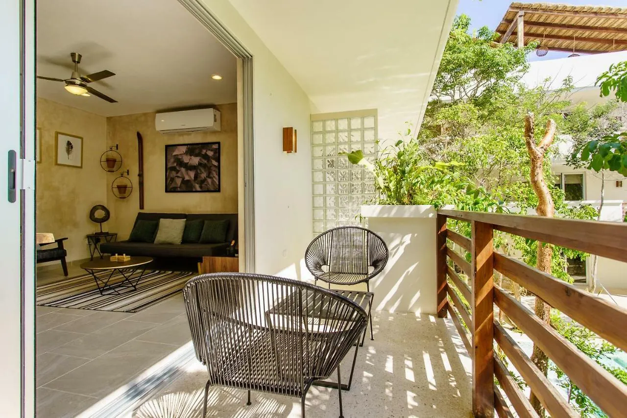 Charming Nature-Inspired Condos With Sultry Surroundings By Stella Rentals Tulum Apartment