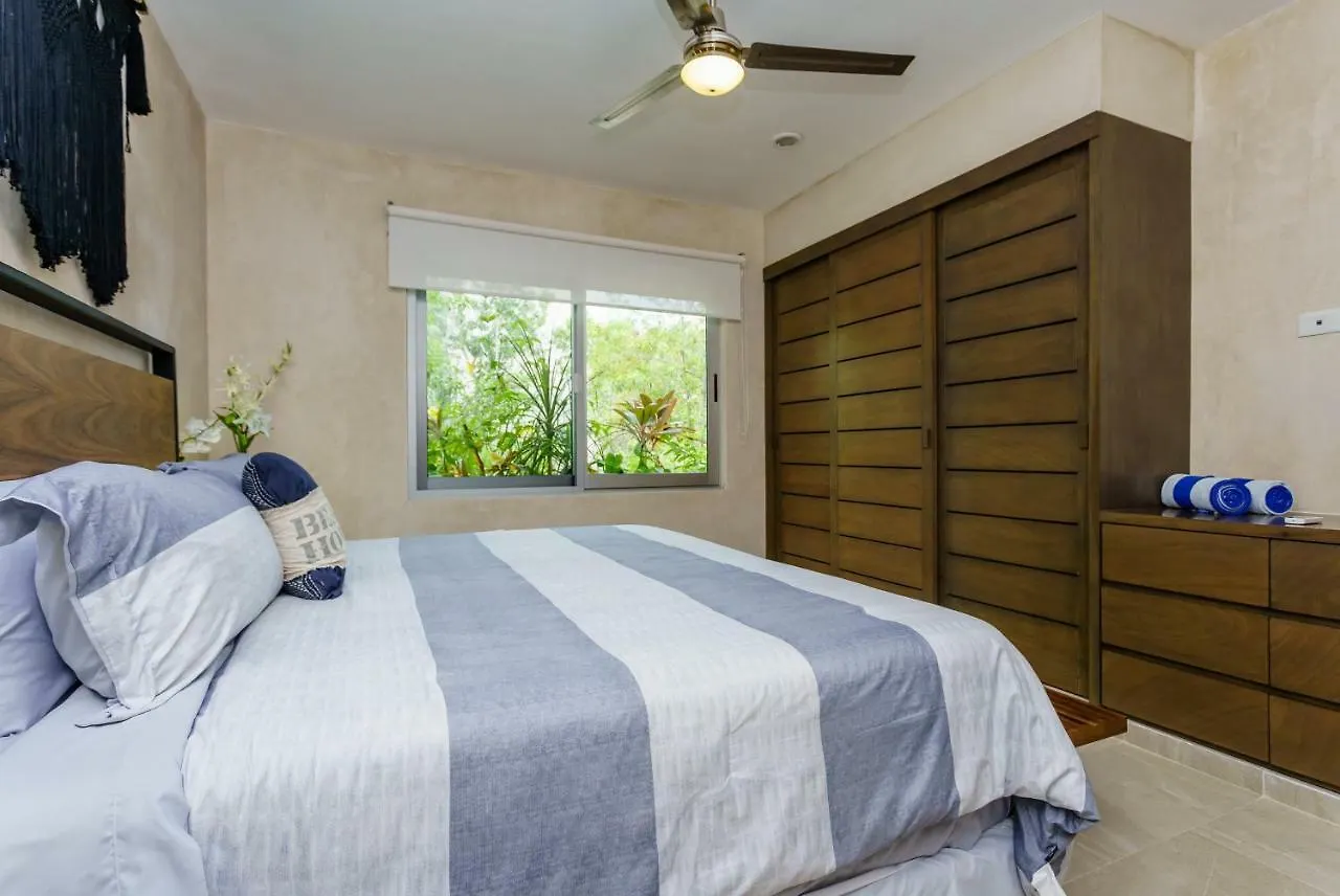 Apartment Charming Nature-Inspired Condos With Sultry Surroundings By Stella Rentals Tulum Mexico